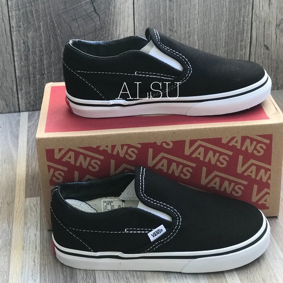 Vans Other - NWT VANS Classic Slip On Black AUTHENTIC